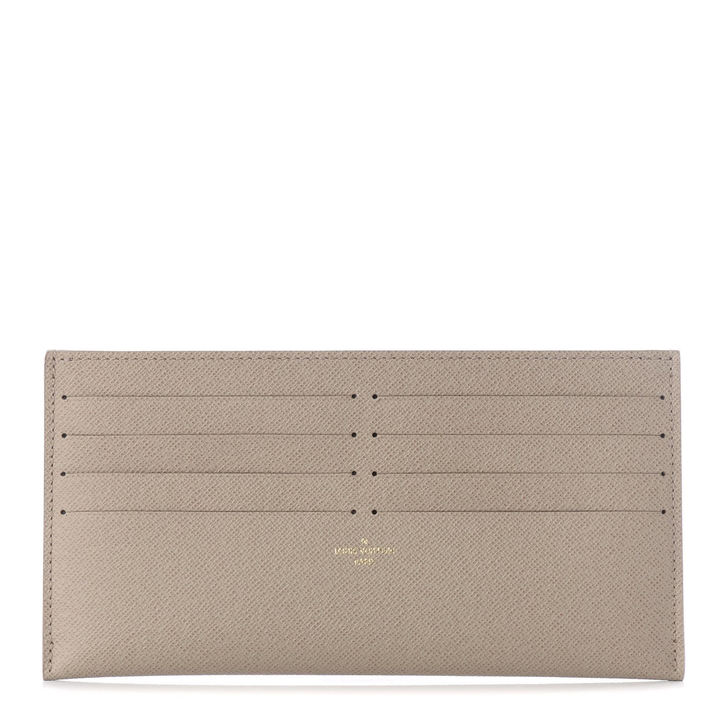 Calfskin Felicie Chain Wallet Card Holder Insert Galet
