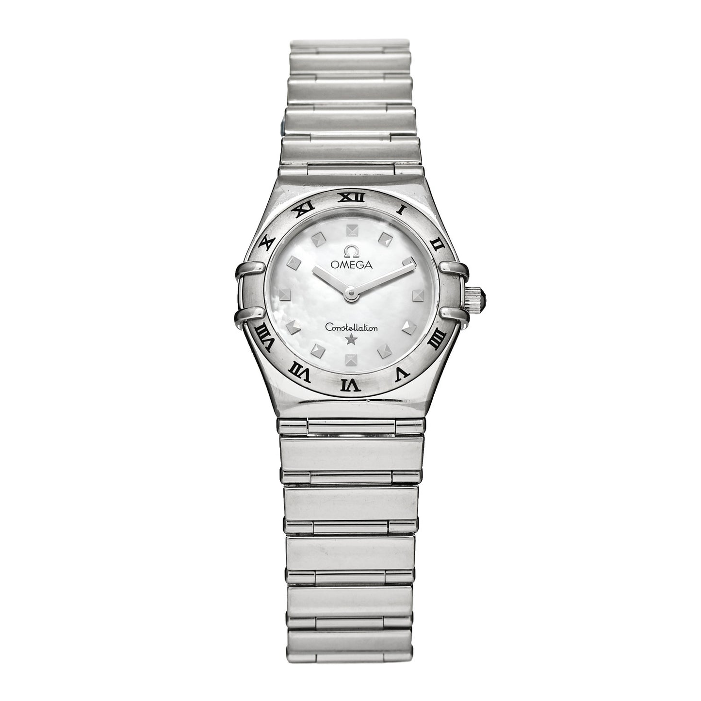Stainless Steel Mother of Pearl 22mm Constellation My Choice Quartz Watch 795.1243