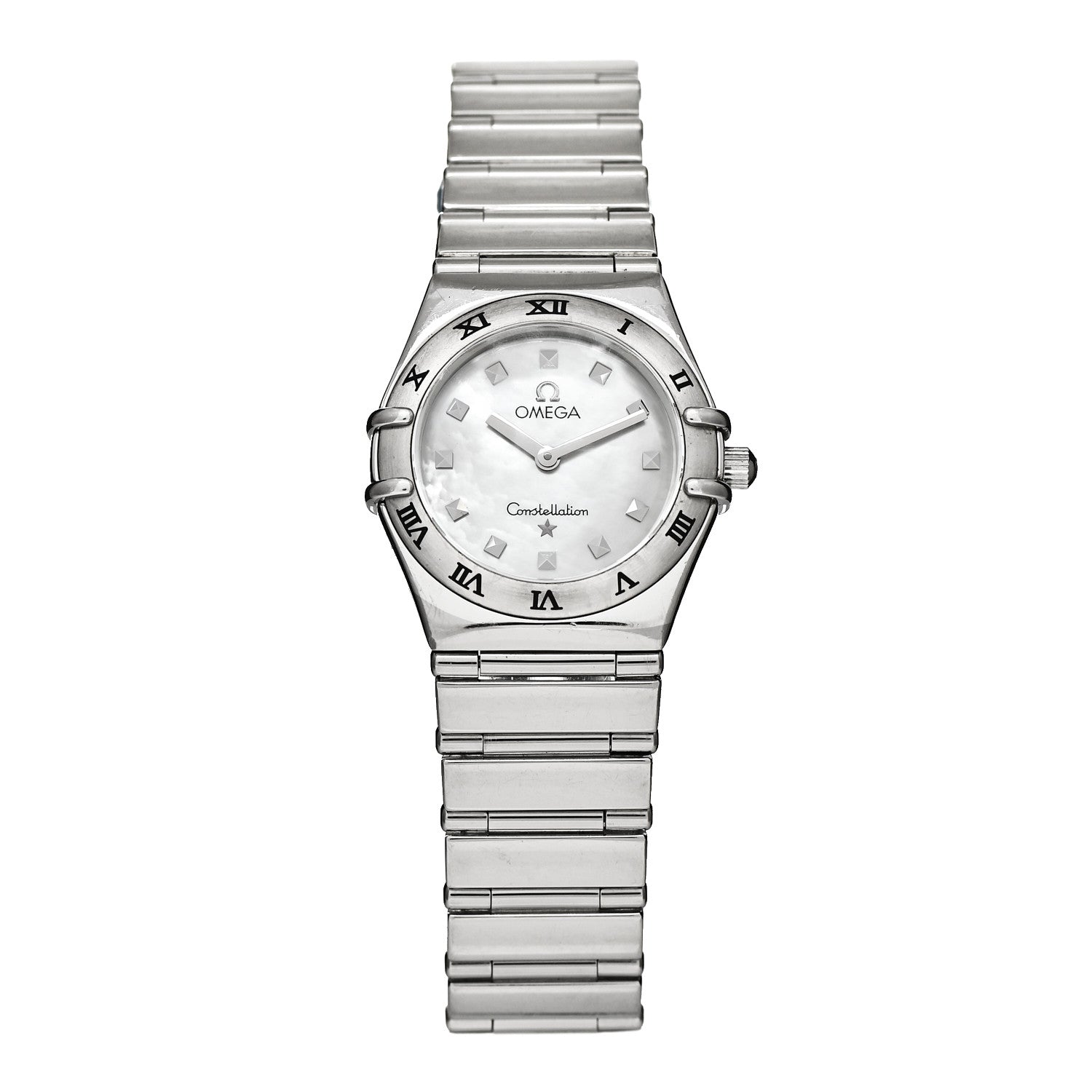 Omega Stainless Steel Mother of Pearl 22mm Constellation My Choice Quartz Watch 795.1243 1 of 5