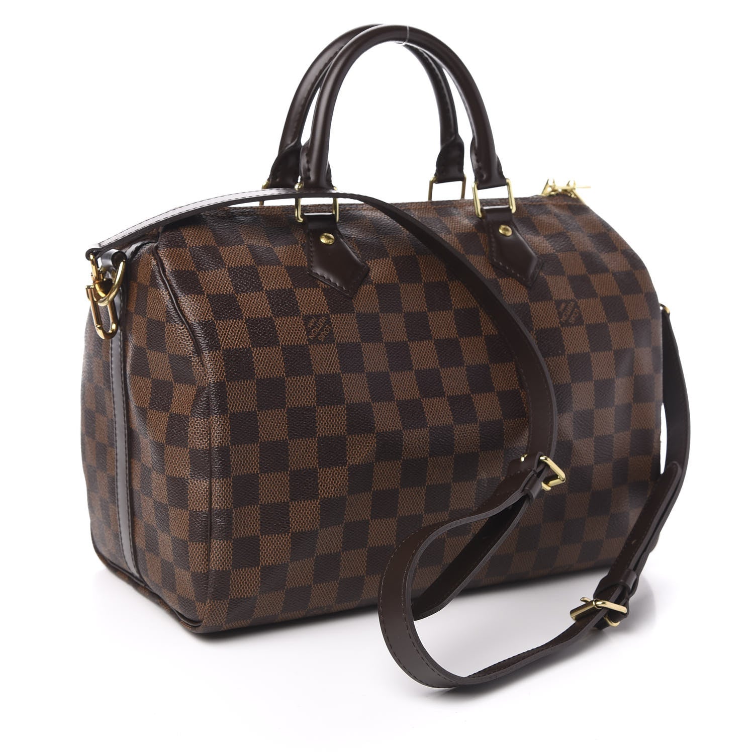 Louis Vuitton Damier Ebene Speedy Bandouliere 30 3 of 11