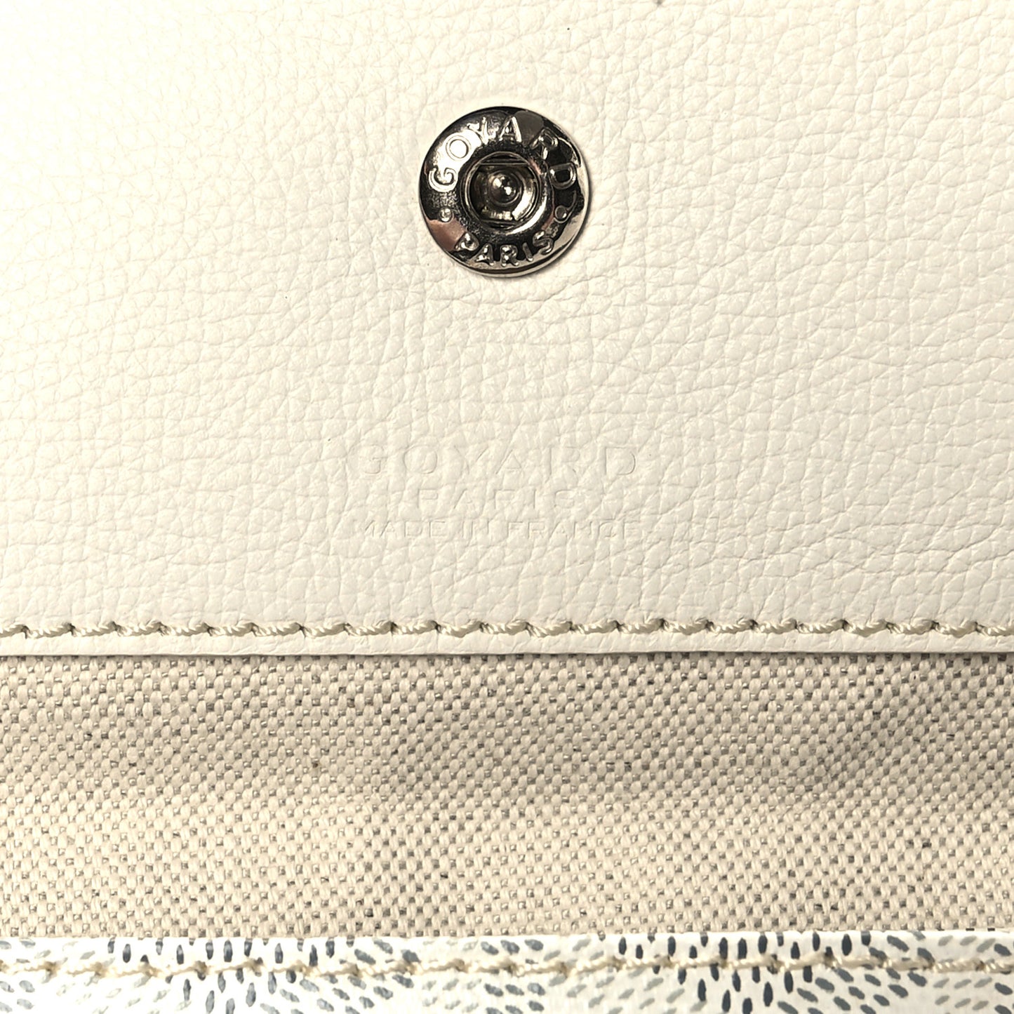 Goyardine Saint Louis PM White