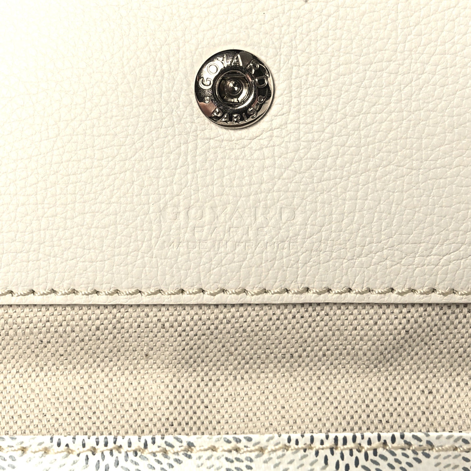 Goyard Goyardine Saint Louis PM White 8 of 13