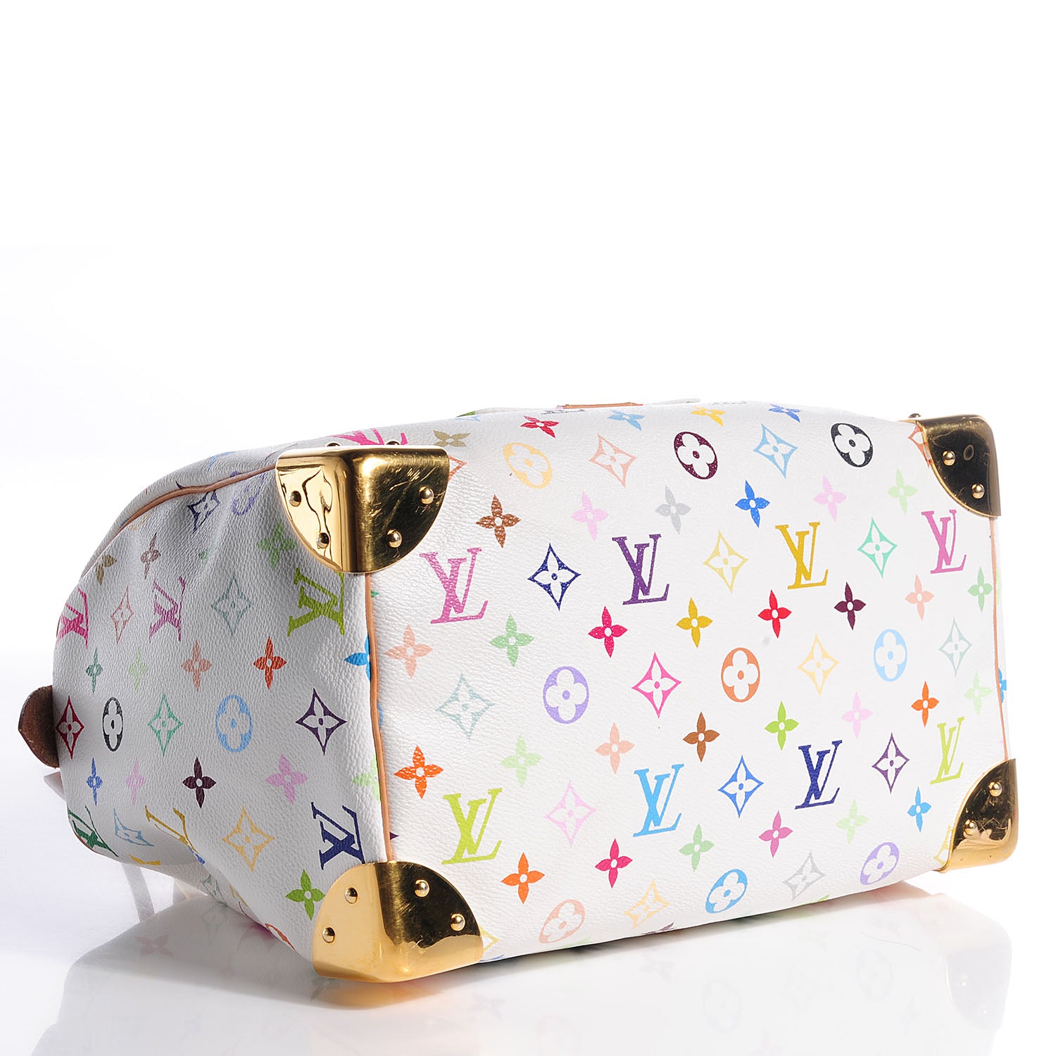 Louis Vuitton Monogram Multicolor Speedy 30 White 4 of 7