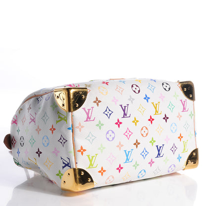 Louis Vuitton Monogram Multicolor Speedy 30 White 4 of 7