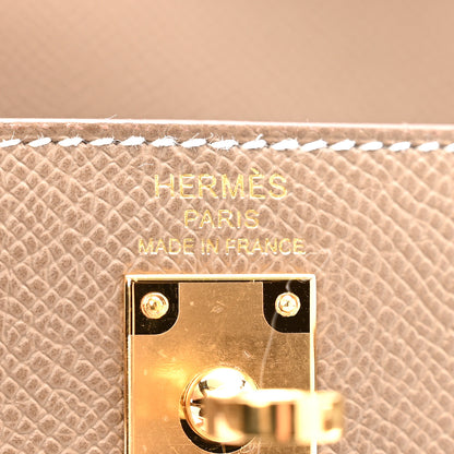 Hermes Epsom Kelly Sellier 25 Etoupe 6 of 11