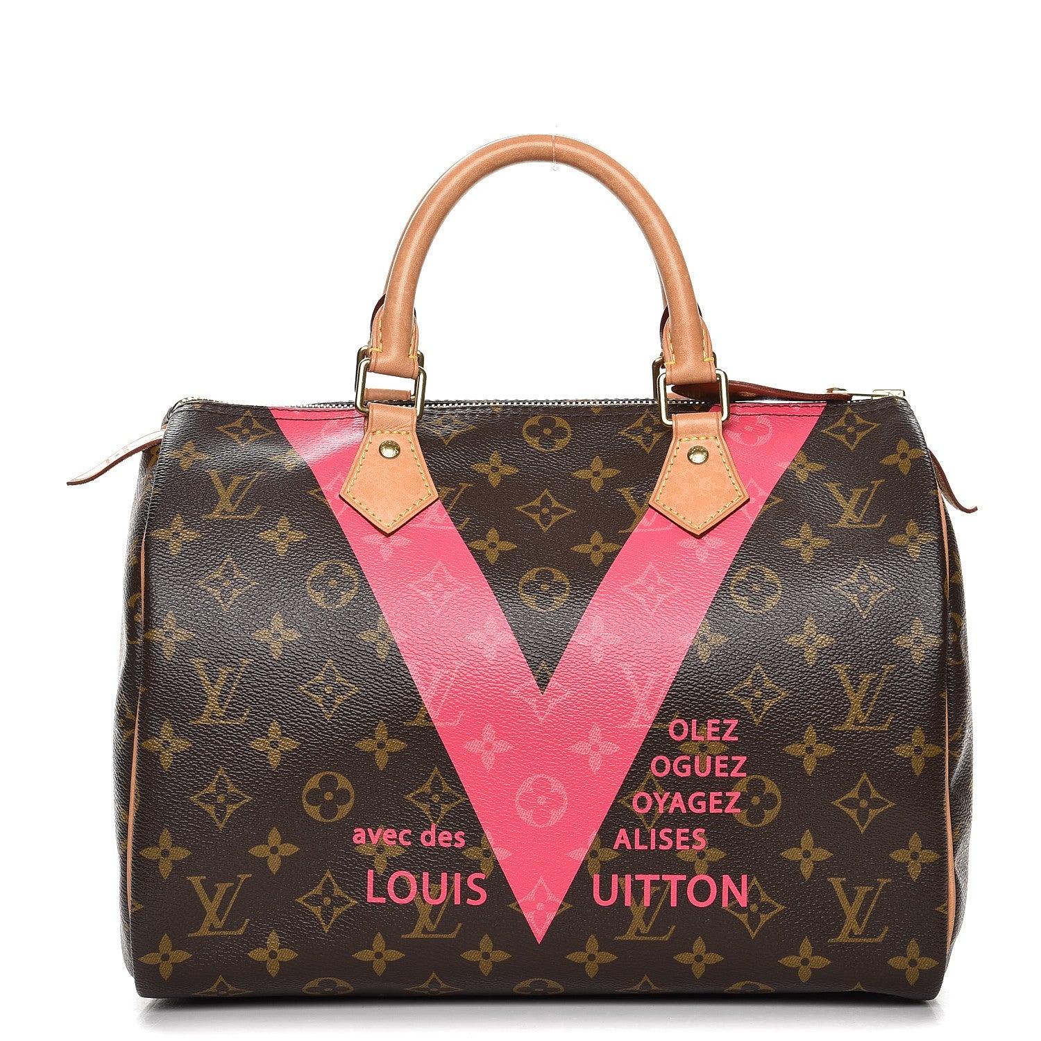 Louis Vuitton Monogram Speedy 30 V Grenade 1 of 10