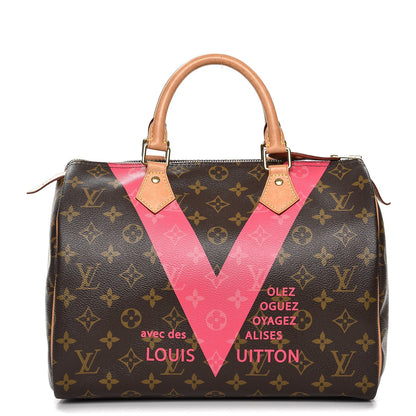 Louis Vuitton Monogram Speedy 30 V Grenade 1 of 10