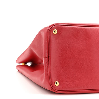 Prada Saffiano Lux Tote Large Fuoco 9 of 10