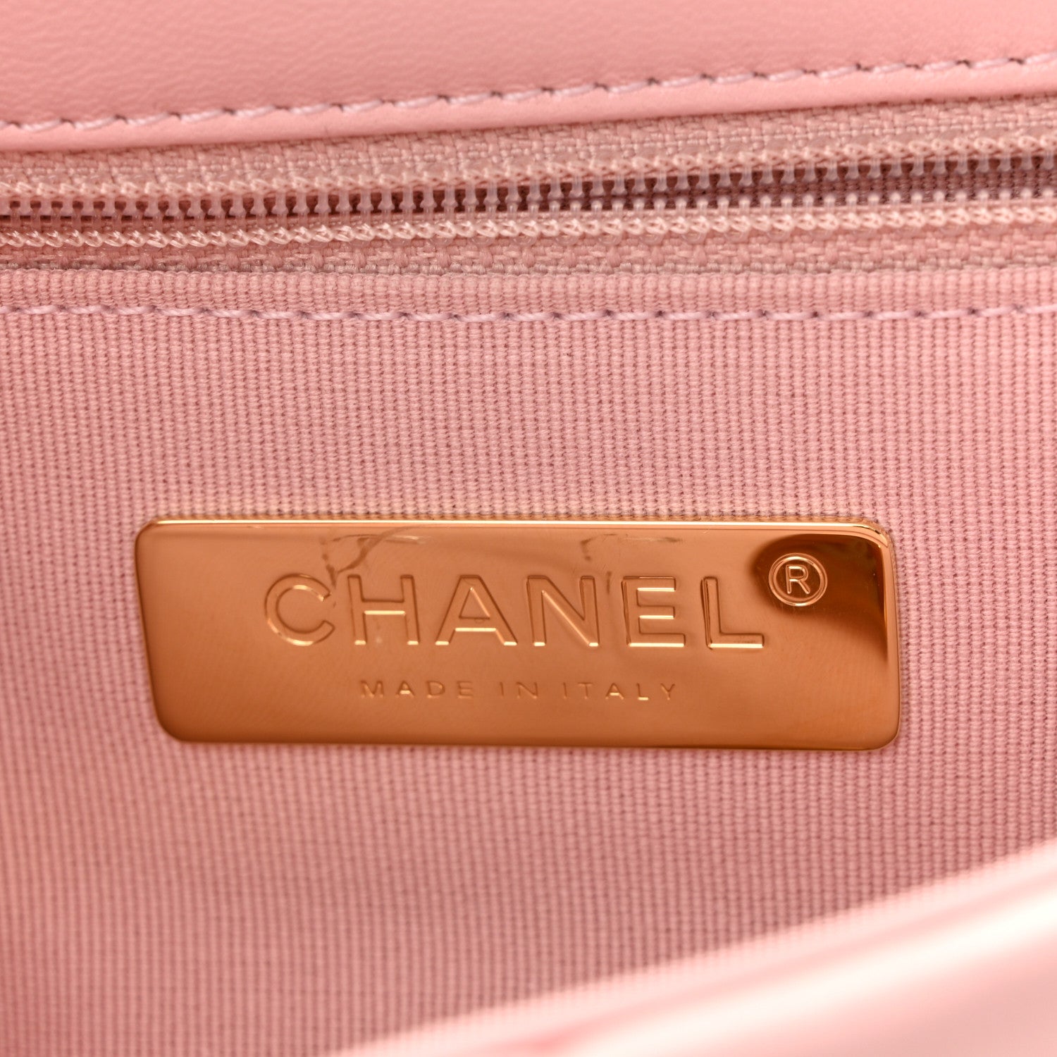 Chanel Lambskin Quilted Medium Chanel 19 Flap Light Pink 6 of 10