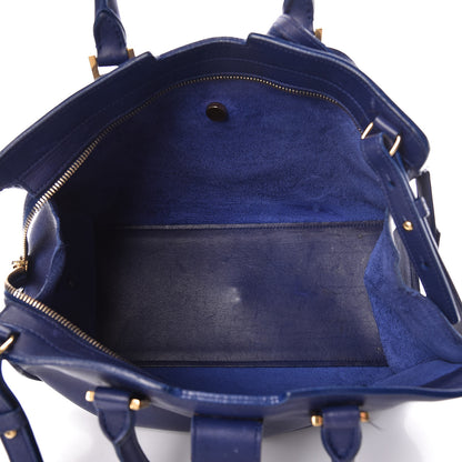 Saint Laurent Calfskin Small Classic Y Cabas Royal Blue 5 of 31