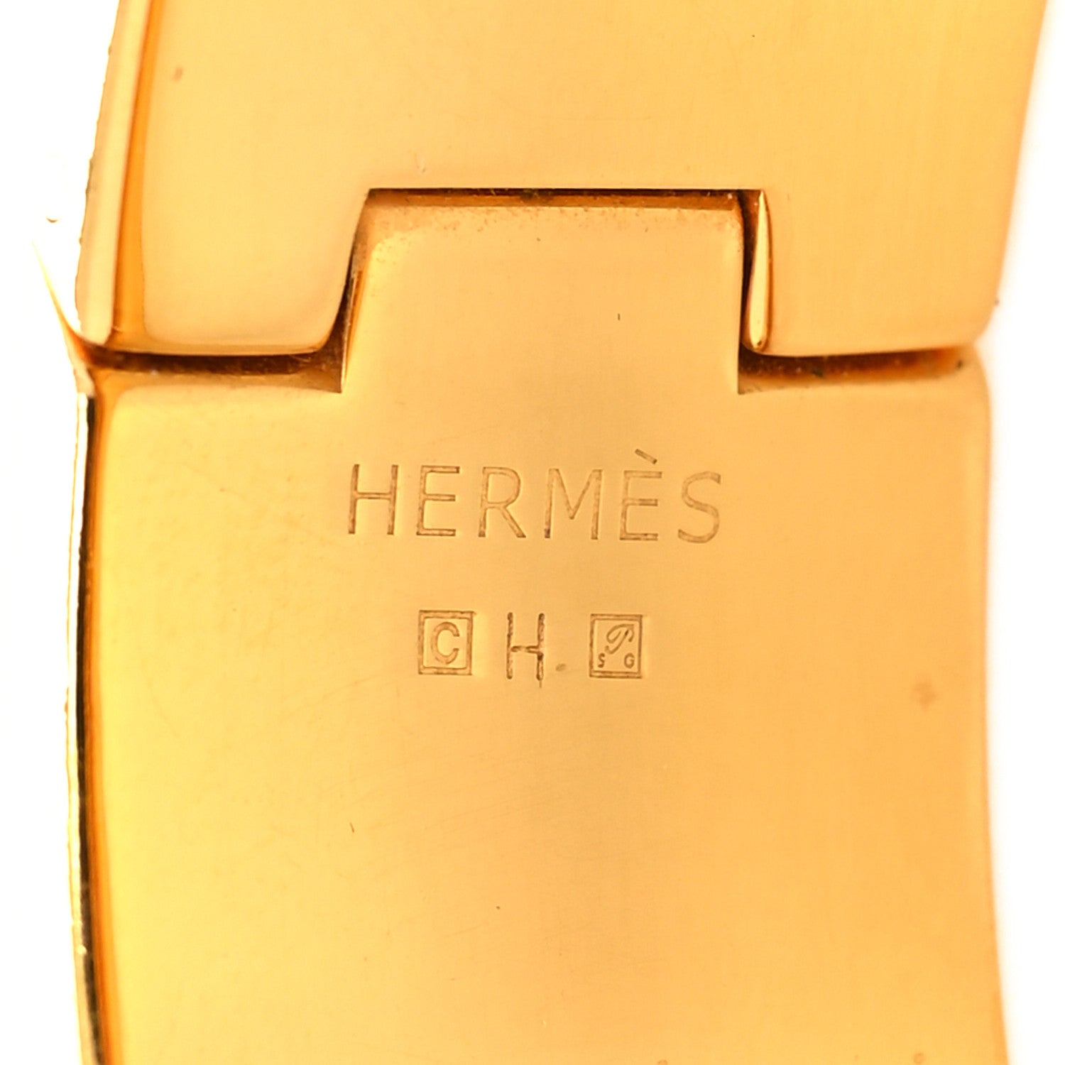 Hermes Enamel Printed Wide Thalassa Boats Hinged Bracelet 5 of 5