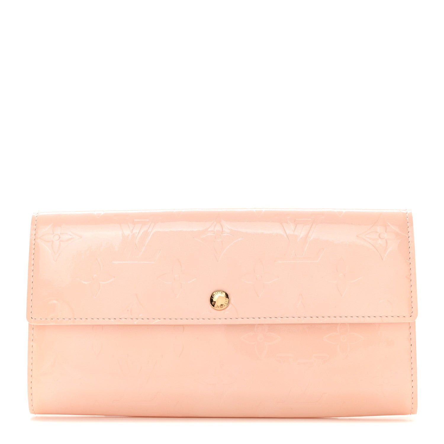 Louis Vuitton Vernis Sarah Wallet Rose Ballerine 1 of 8