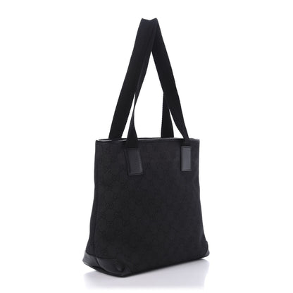 Gucci Monogram Tote Bag Black 4 of 13