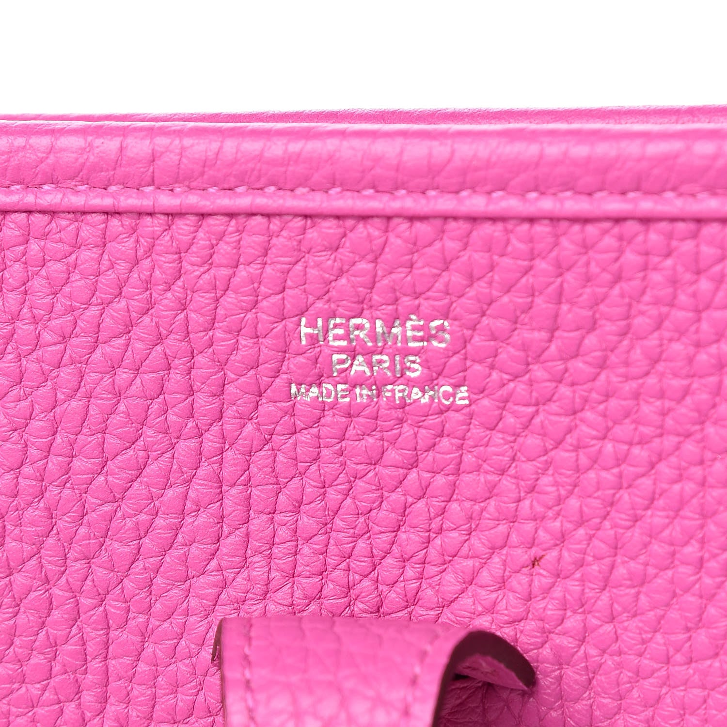 Hermes Taurillon Clemence Evelyne III PM Magnolia 6 of 10