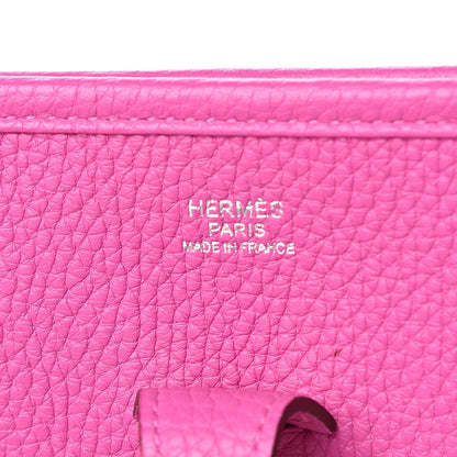 Hermes Taurillon Clemence Evelyne III PM Magnolia 6 of 10