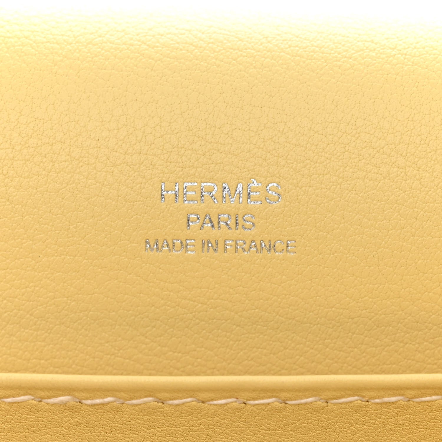 Hermes Toile Swift Sac Roulis 23 Jaune Poussin 6 of 11