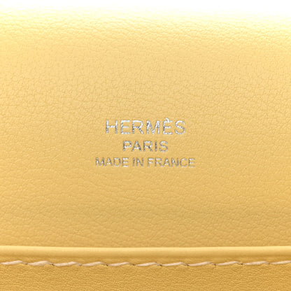 Hermes Toile Swift Sac Roulis 23 Jaune Poussin 6 of 11
