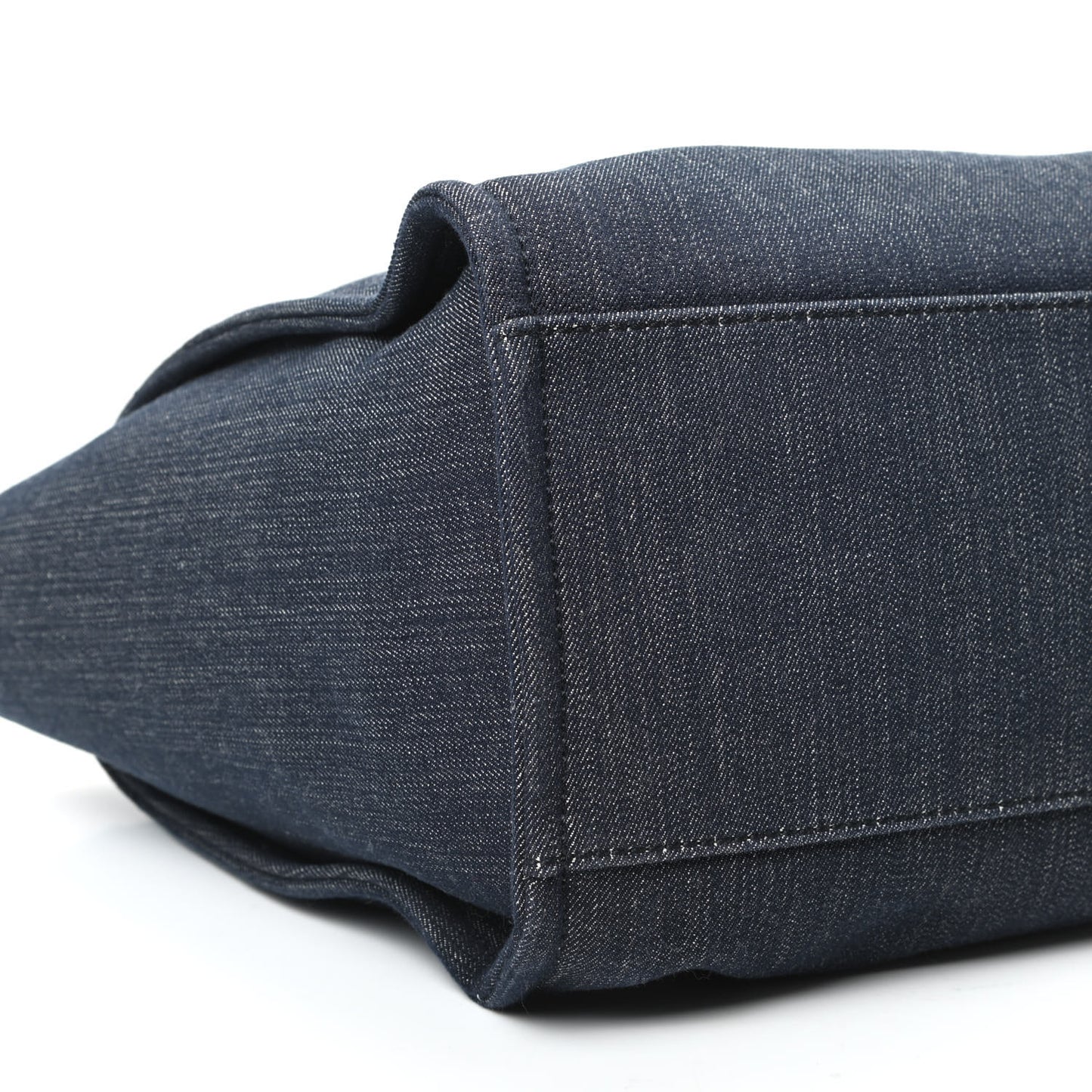 Denim Medium Deauville Tote Dark Blue