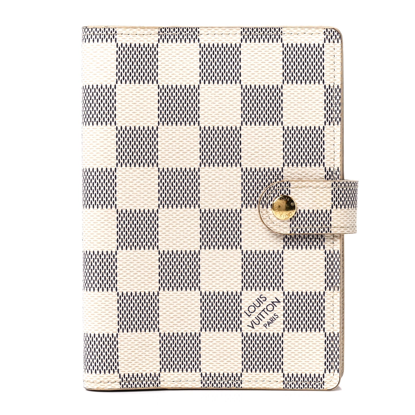 Damier Azur Small Ring Agenda Cover