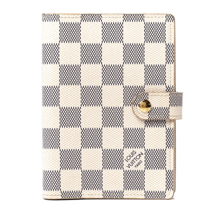 Louis Vuitton Damier Azur Small Ring Agenda Cover 1 of 10