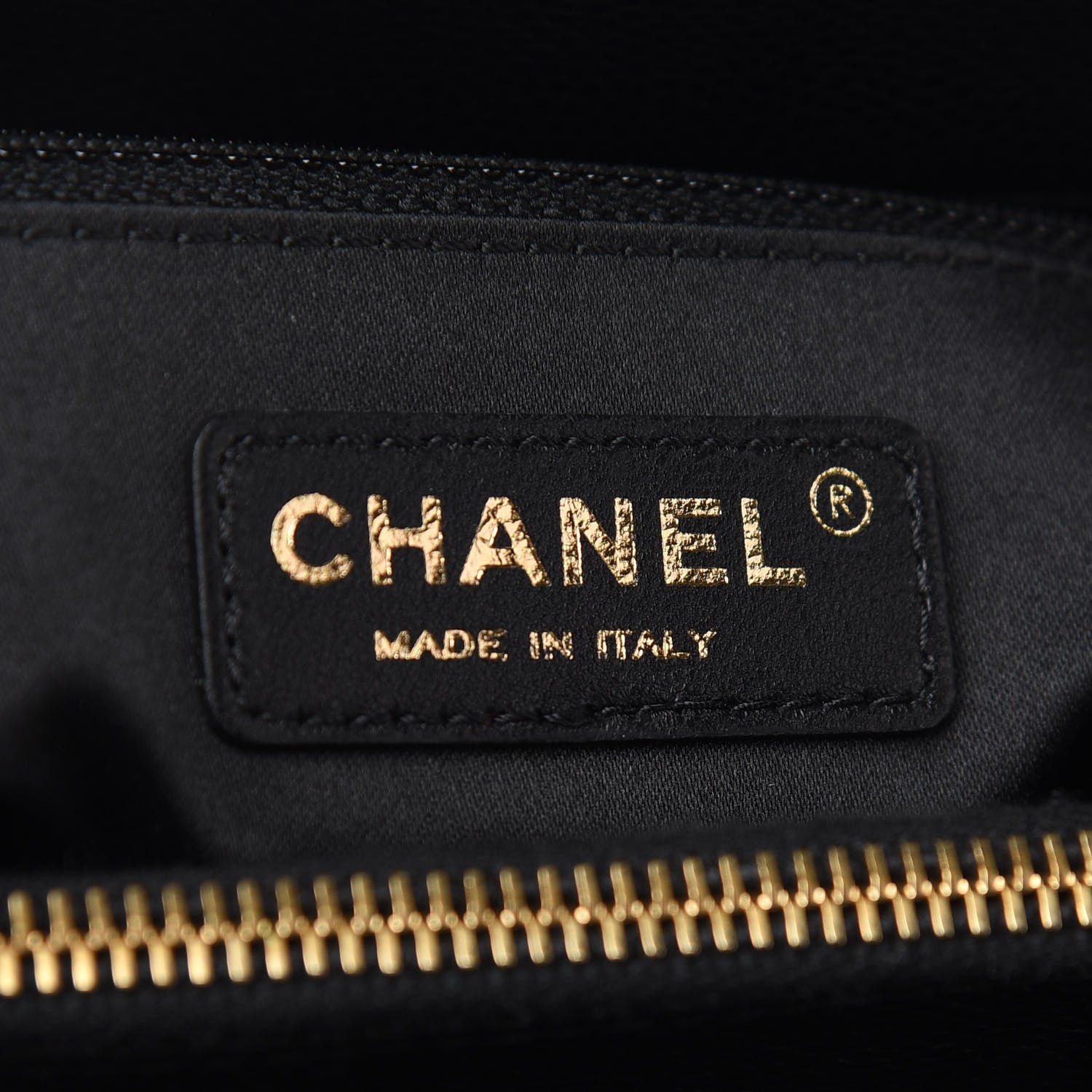 Chanel Caviar Quilted Grand Shopping Tote GST Black 6 of 9