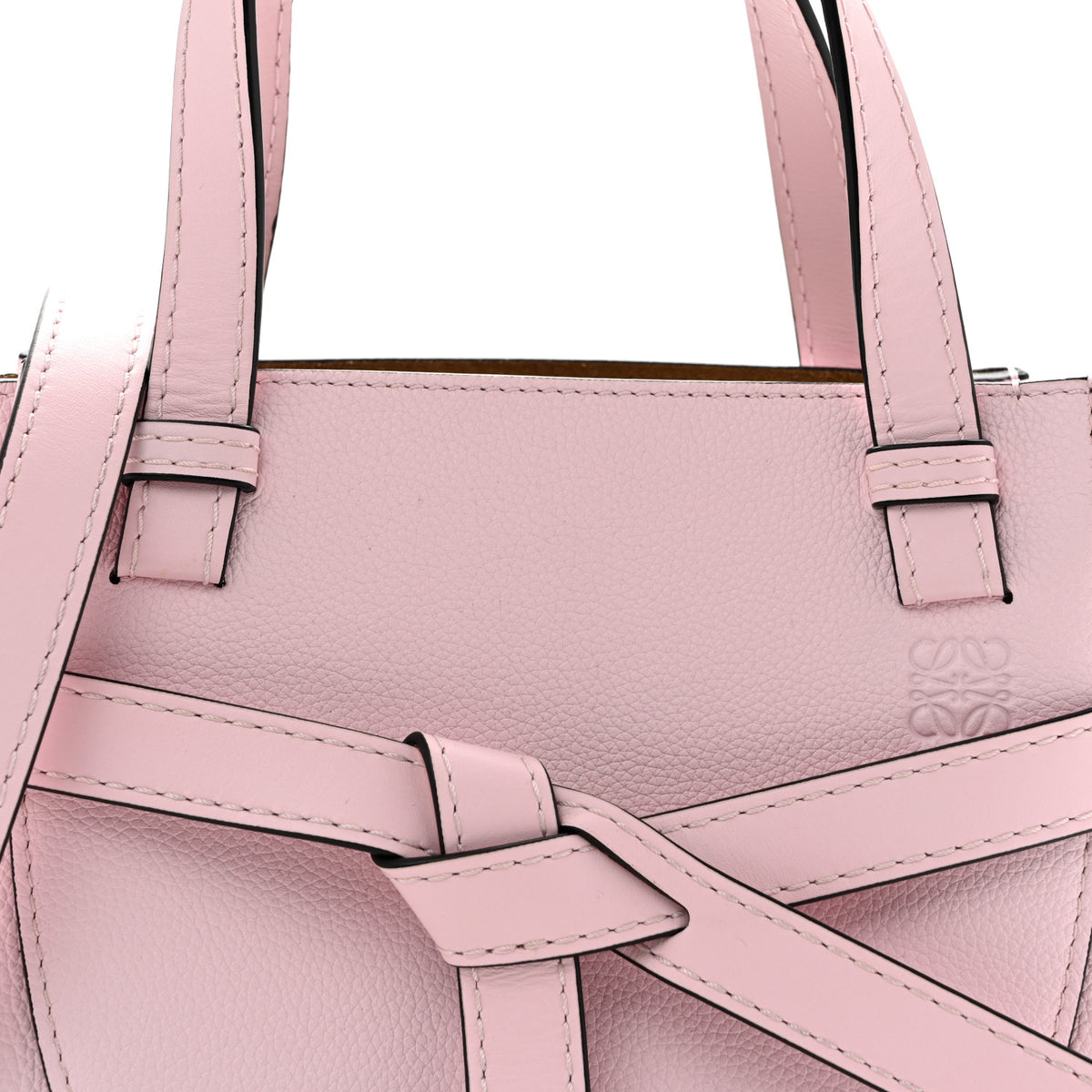 Loewe Calfskin Mini Gate Tote Icy Pink 12 of 21