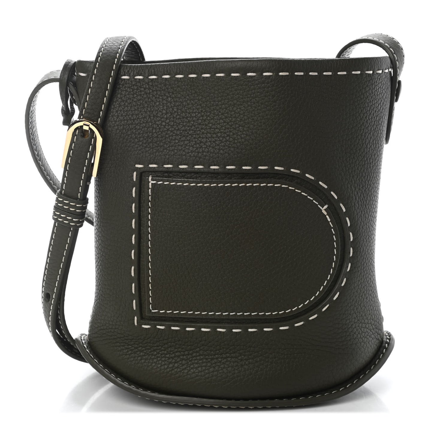 Taurillon Pin Bucket Kaki Ivory