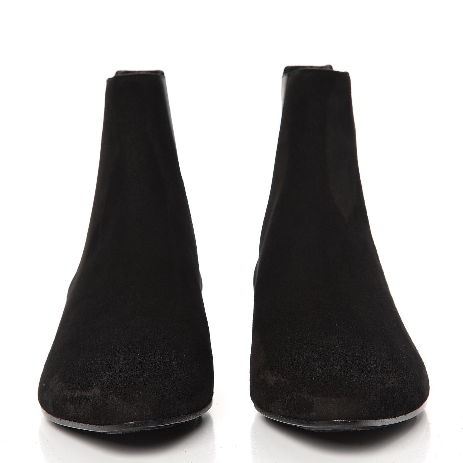 Saint Laurent Mens Suede Chelsea Boots 44 Black 3 of 9