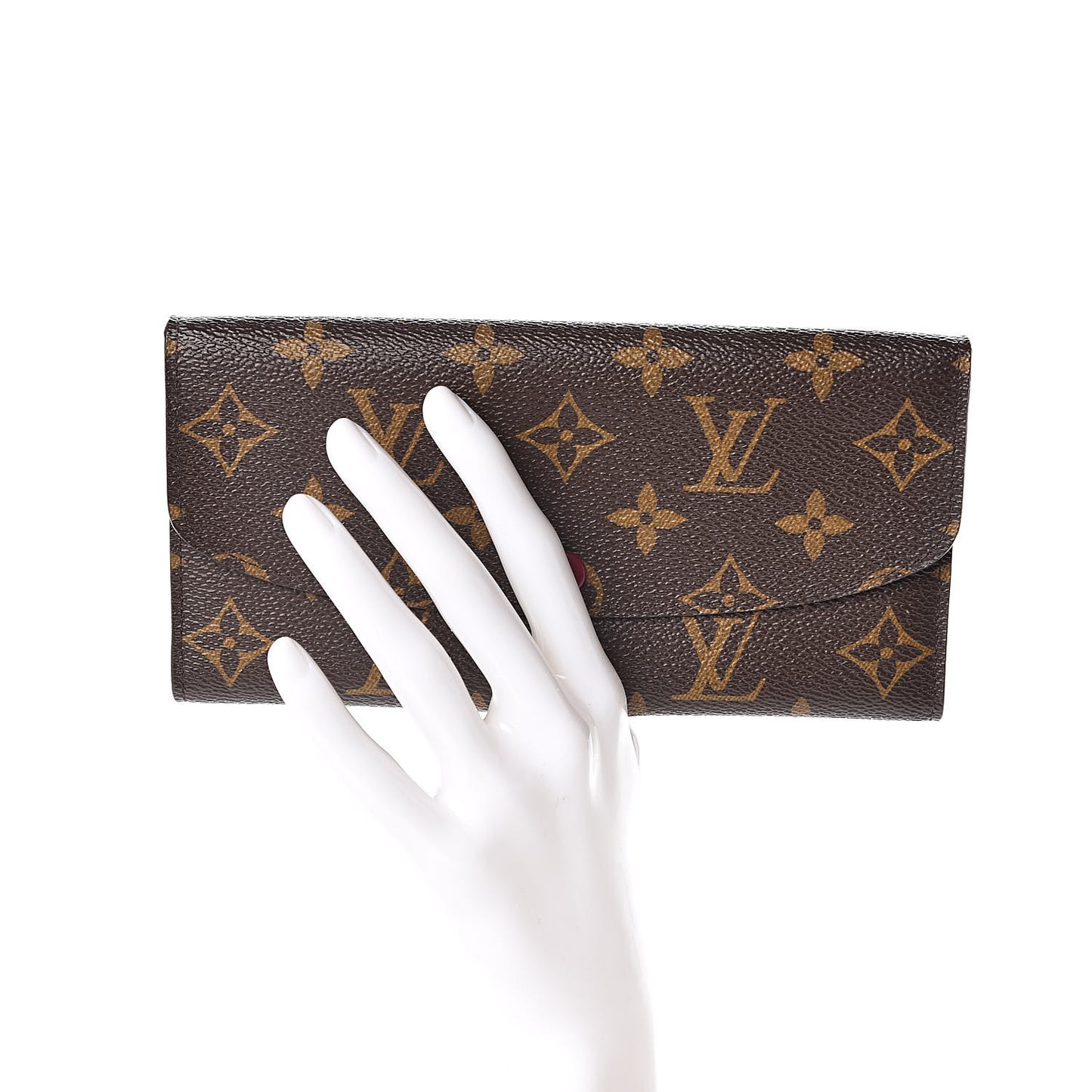 Monogram Emilie Wallet Fuchsia