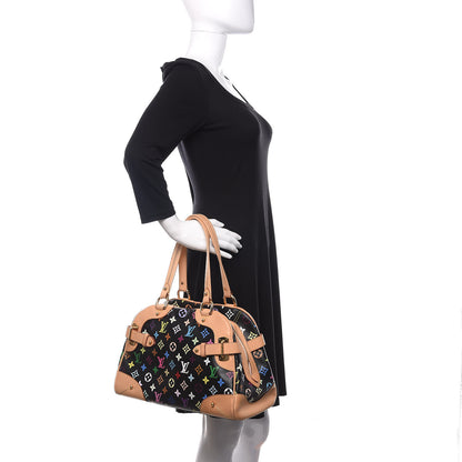 Louis Vuitton Monogram Multicolor Claudia Black 2 of 9