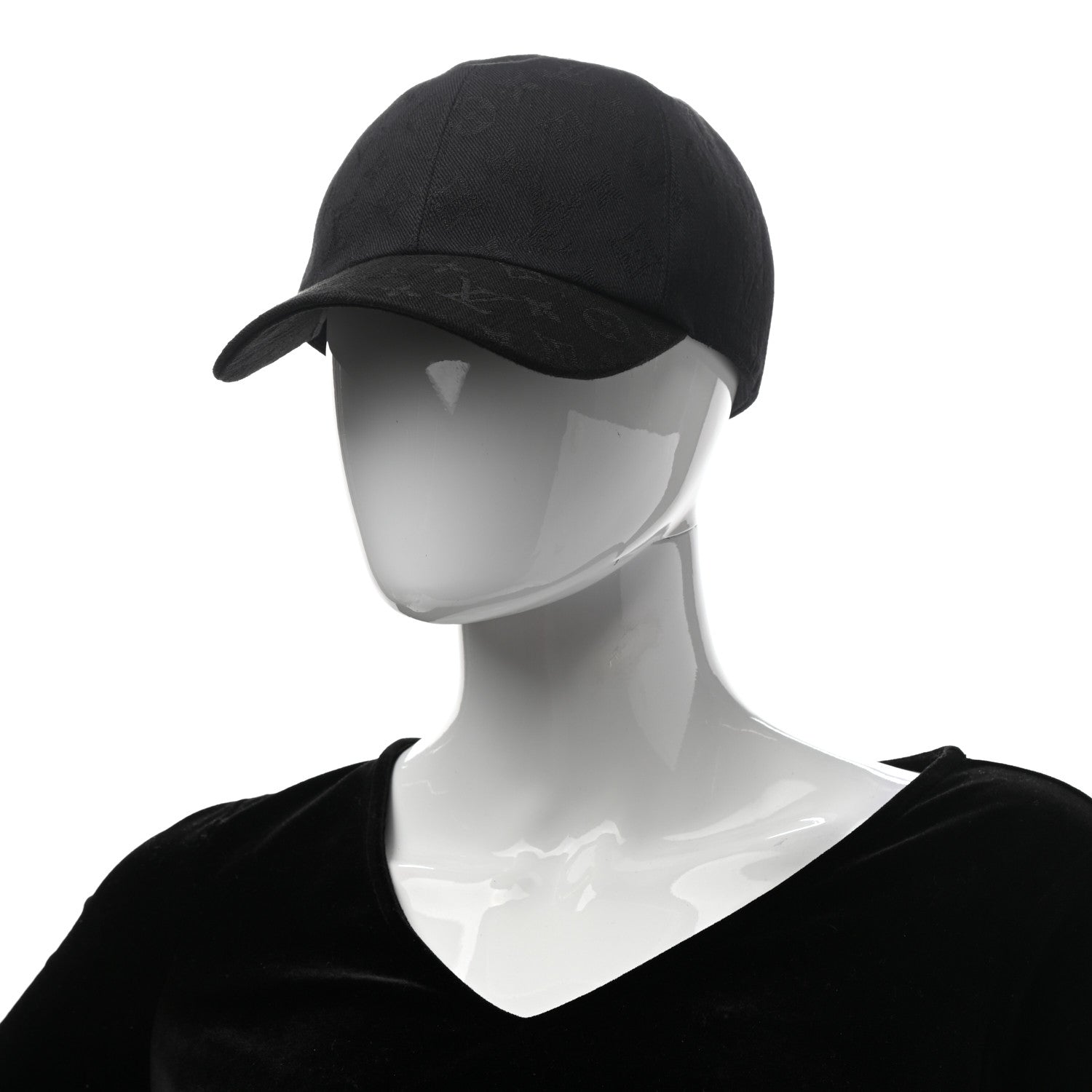 Louis Vuitton Monogram Essential Cap M Black 2 of 8