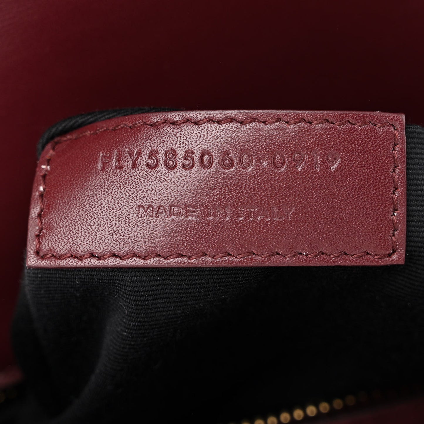 Smooth Calfskin Le Carre Satchel Opyum Red