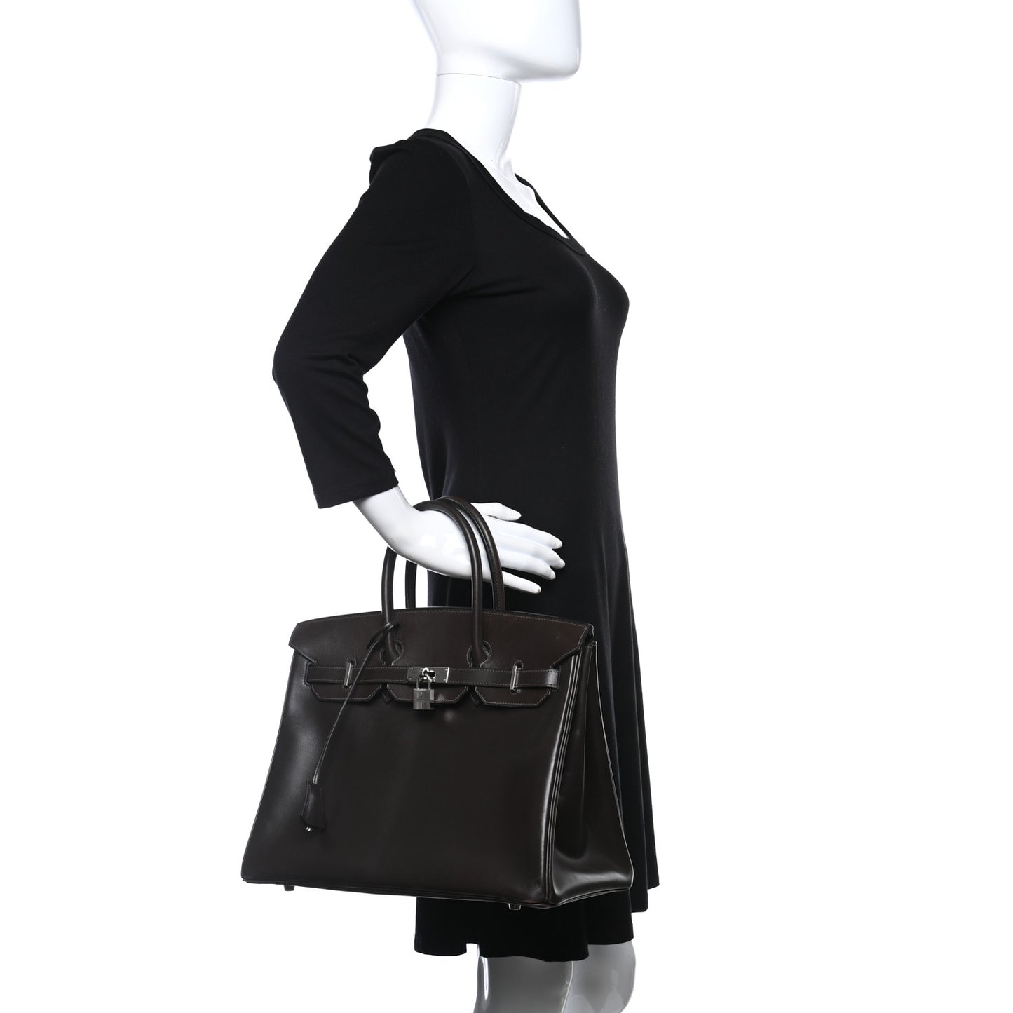 Box Birkin 35 Chocolate