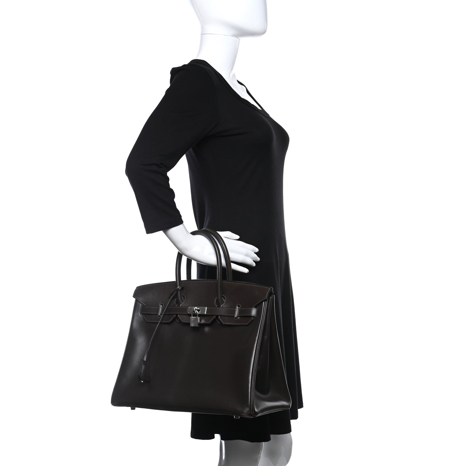 Hermes Box Birkin 35 Chocolate 2 of 16