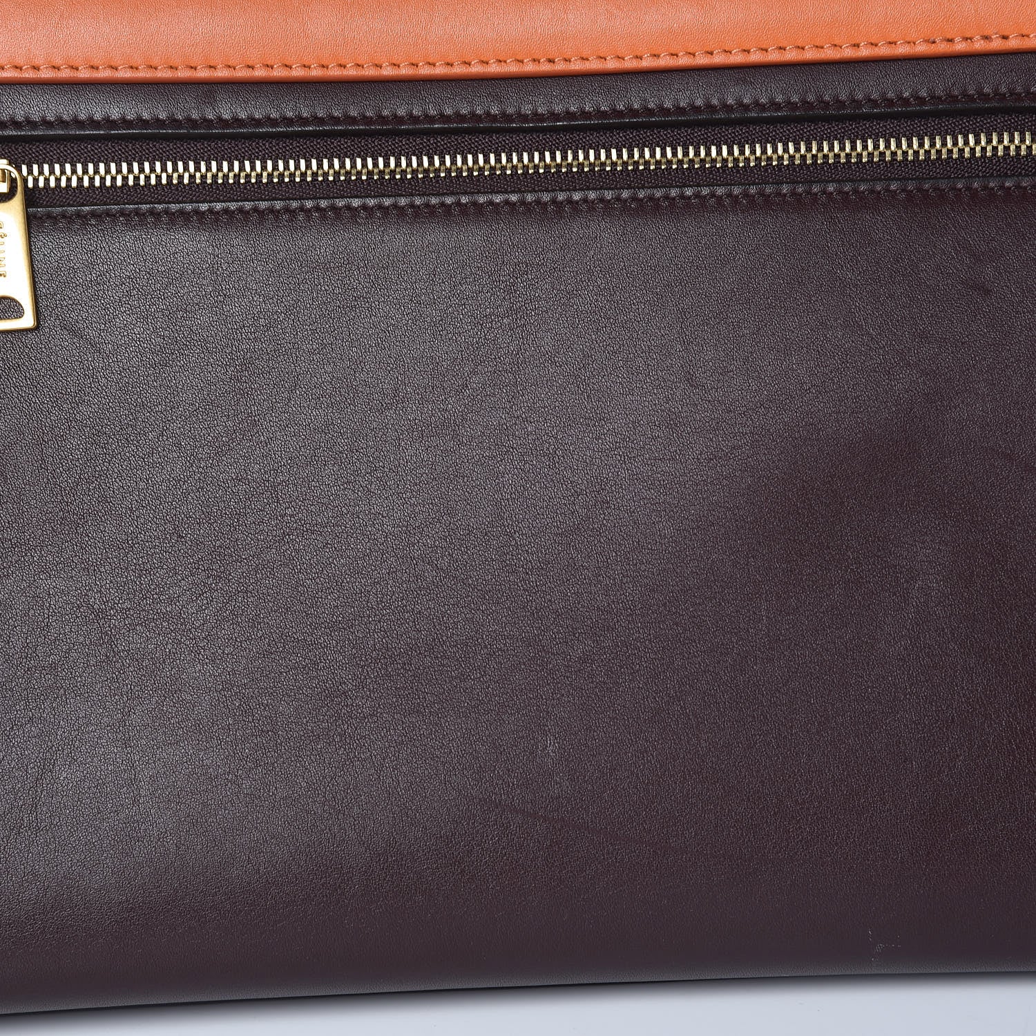 Celine Smooth Calfskin Nubuck Small Tri-Color Trapeze 11 of 16