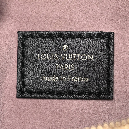 Louis Vuitton Lambskin Embossed Monogram Coussin PM Black 8 of 13