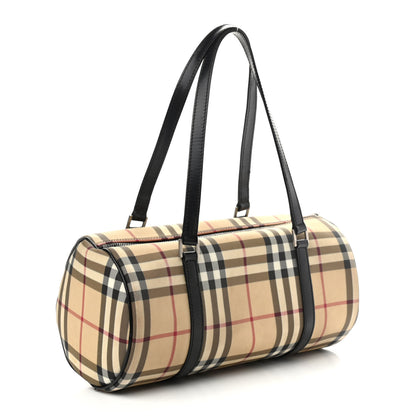 Burberry House Check Barrel Bag Black 3 of 13