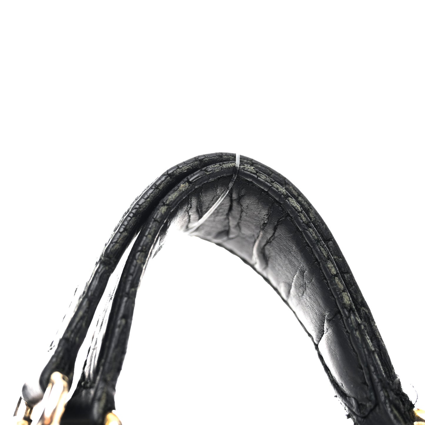 Pebbled Calfskin Medium Soho Chain Shoulder Bag Black