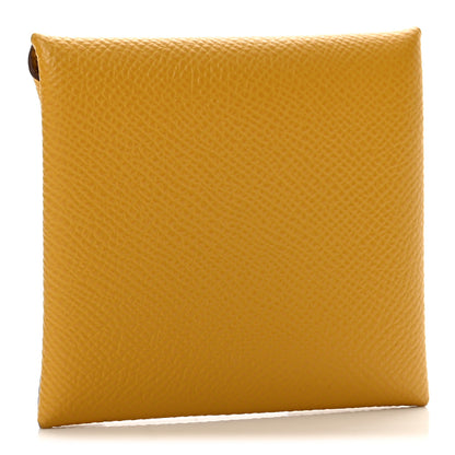 Hermes Epsom Bastia Coin Purse Jaune Ambre 3 of 9
