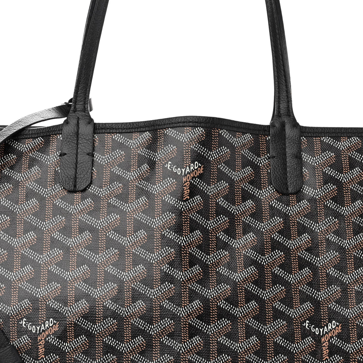 Goyard Goyardine Saint Louis PM Black 10 of 13