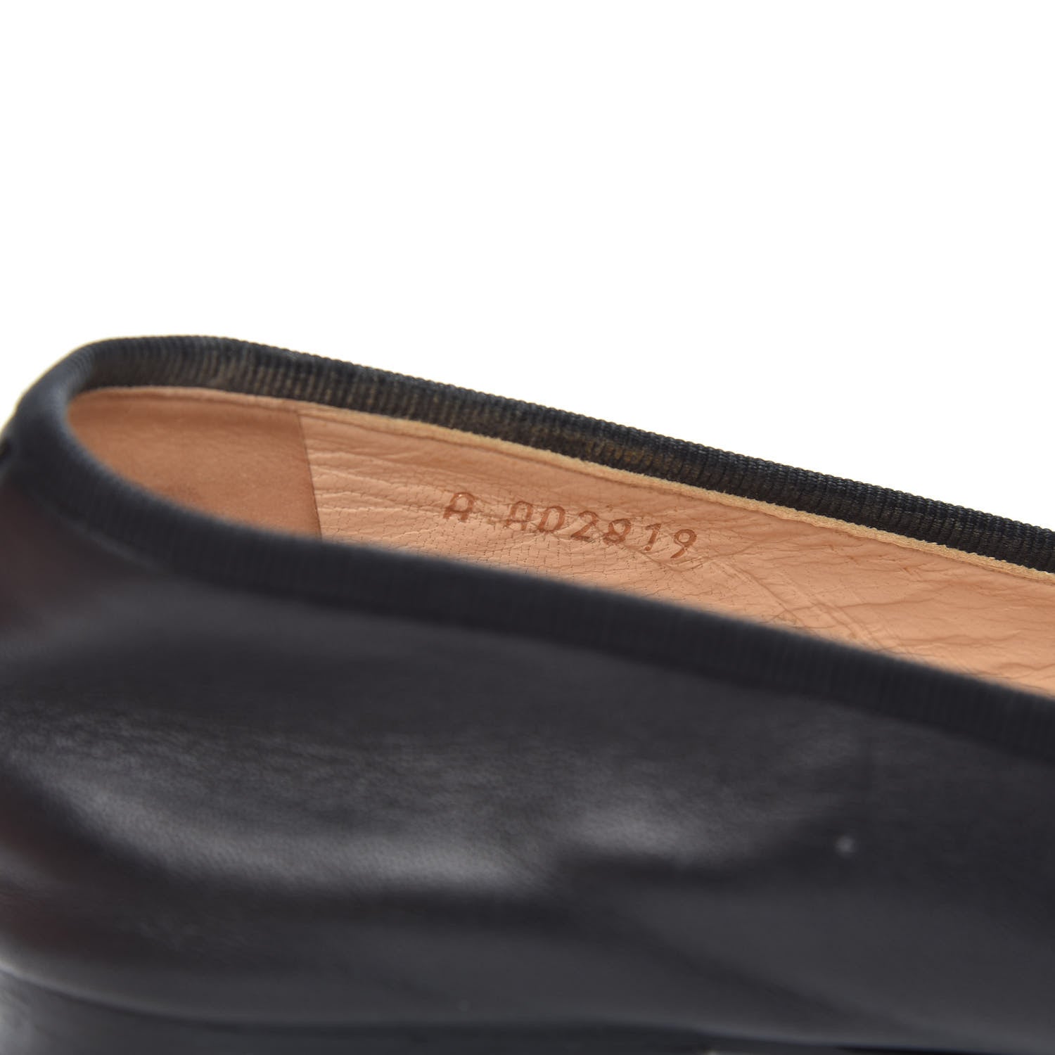 Chanel Lambskin Patent Cap Toe Ballerina Flats 38.5 Black 12 of 12