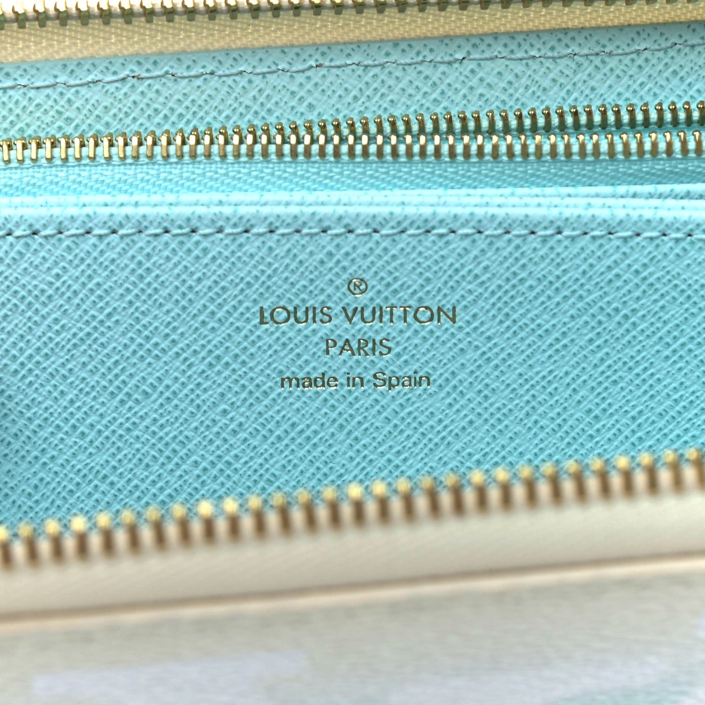 Monogram Giant By The Pool Zippy Wallet Blue
