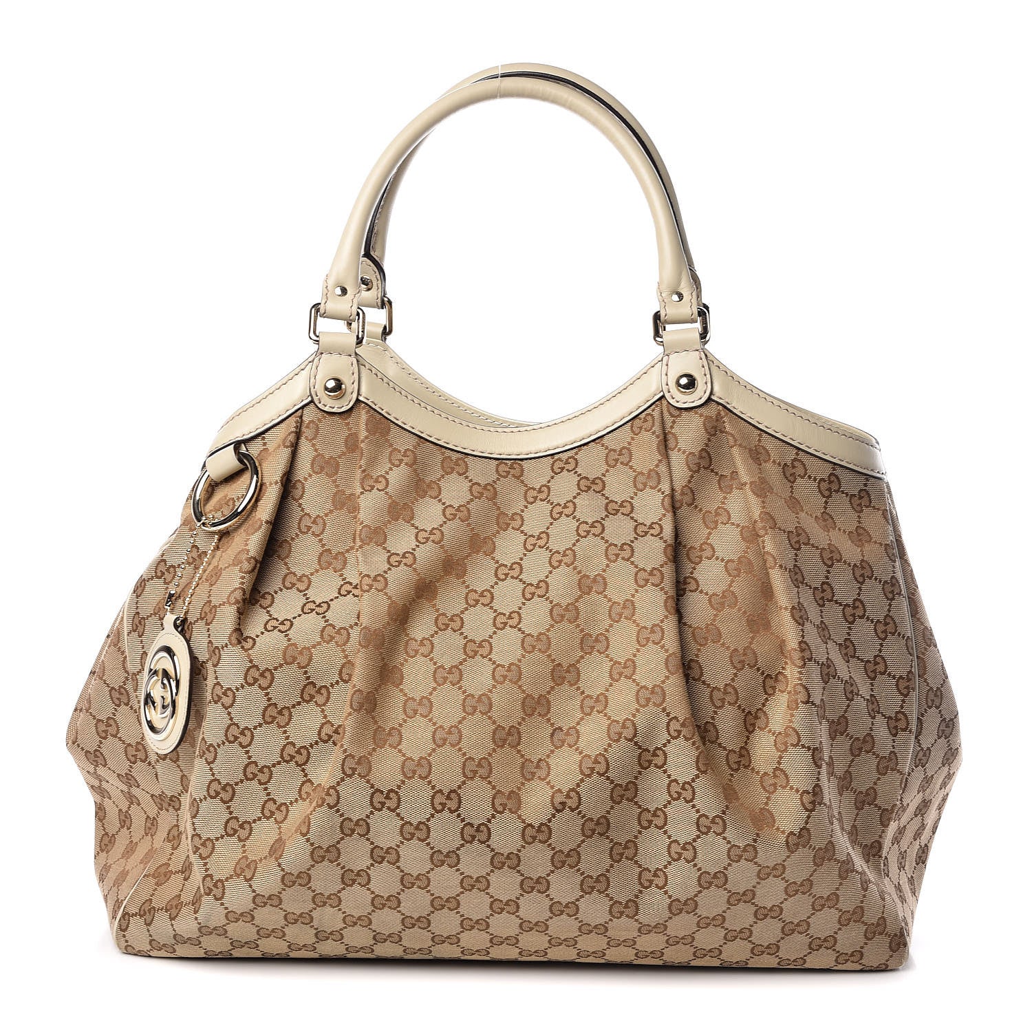 Gucci Monogram Large Sukey Tote Off White 1 of 9