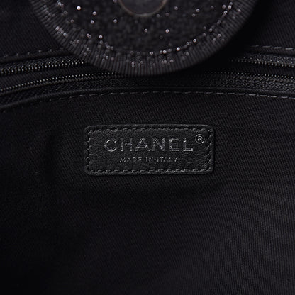 Chanel Lurex Boucle Medium Deauville Tote Black 6 of 10