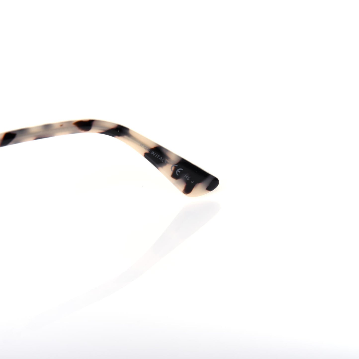 Metal Lambskin So Real Sunglasses Tortoise