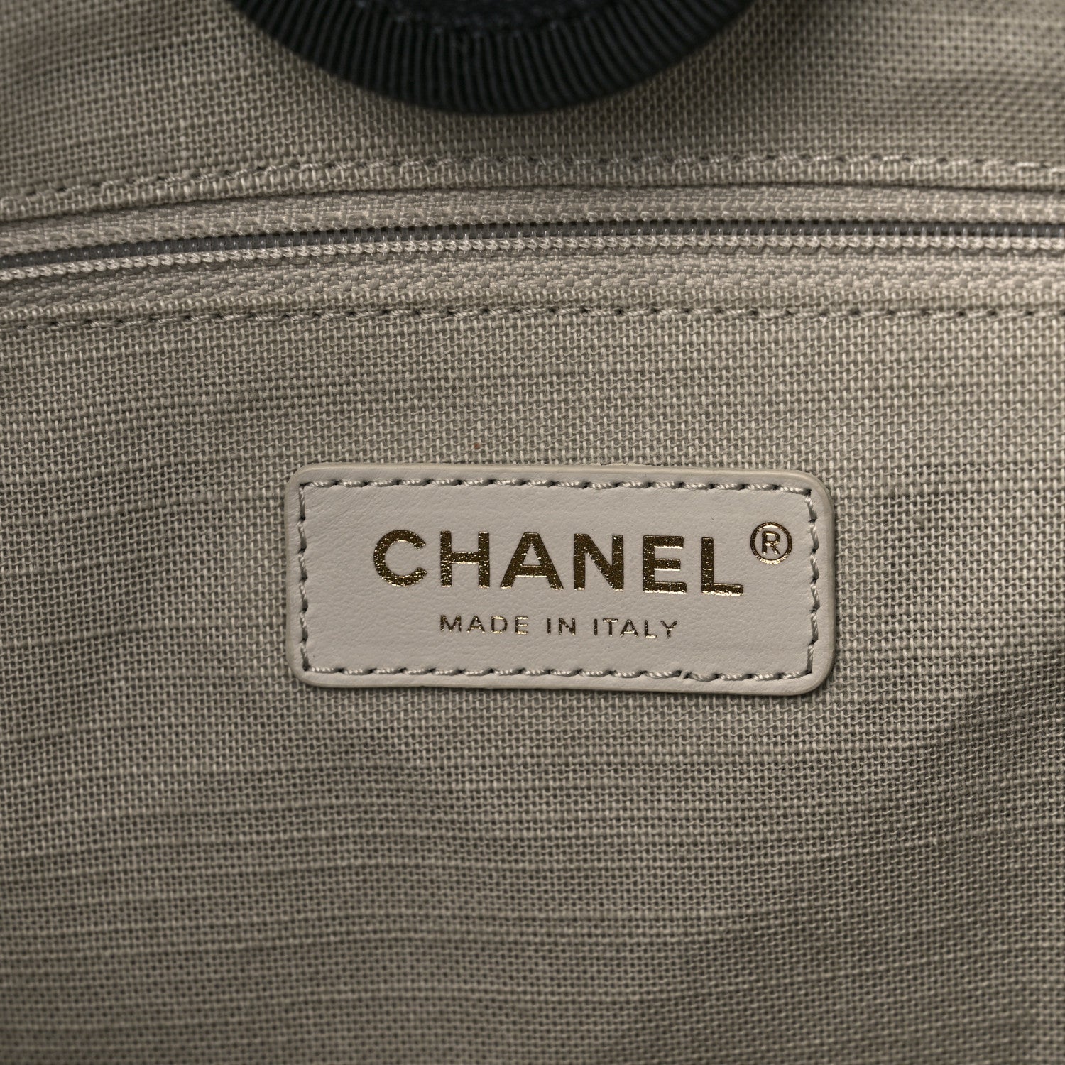 Chanel Mixed Fibers Medium Deauville Tote Black 7 of 12