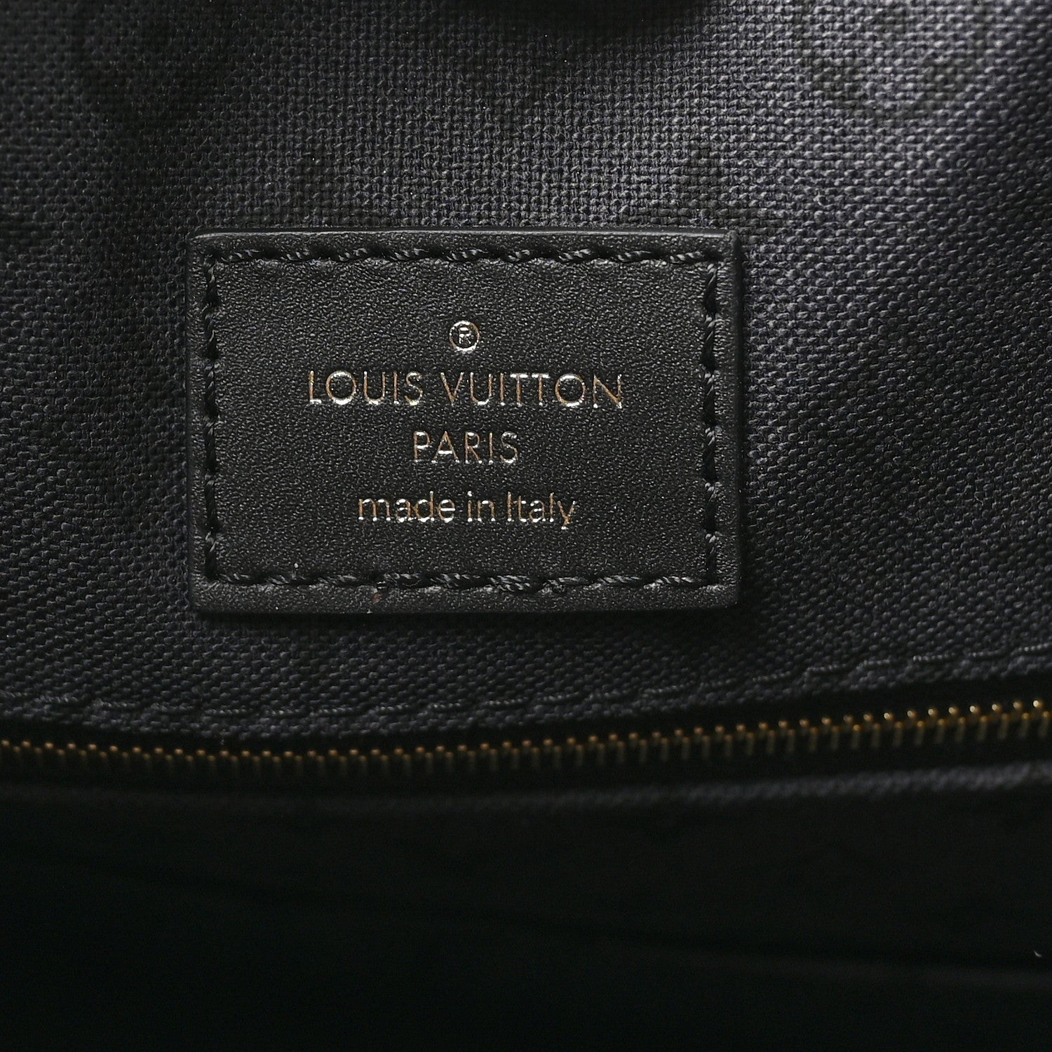 Louis Vuitton Monogram Giant Crafty Onthego GM Creme Rouge Black 6 of 9