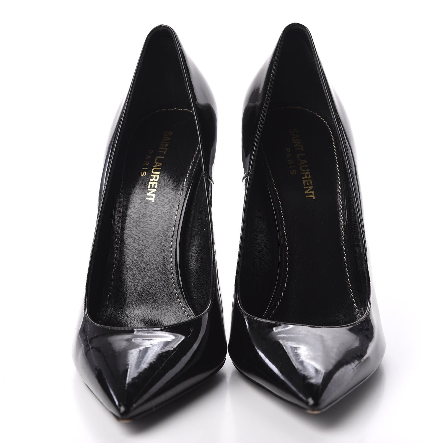 Saint Laurent Patent Opyum 110 Pumps 40 Black 3 of 11