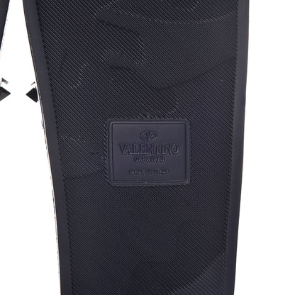 Valentino Garavani Rubber Rockstud Slide Sandals 40 Marine 6 of 8