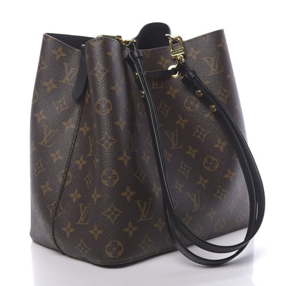 Louis Vuitton Monogram Neonoe MM Black 3 of 9